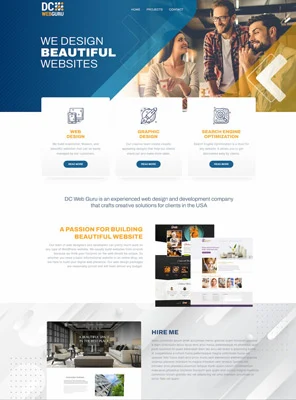 DC Web Guru Website Project